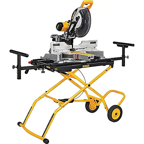 Double Bevel Sliding Compound Mitre Saw with Heavy-Duty Rolling Stand - DWS780RST