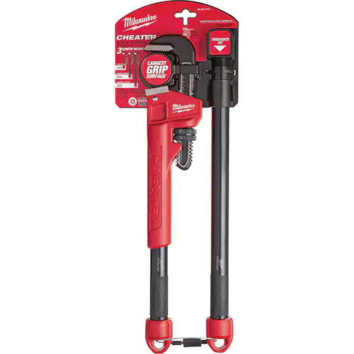 Cheater Adaptable Pipe Wrench - 48-22-7314