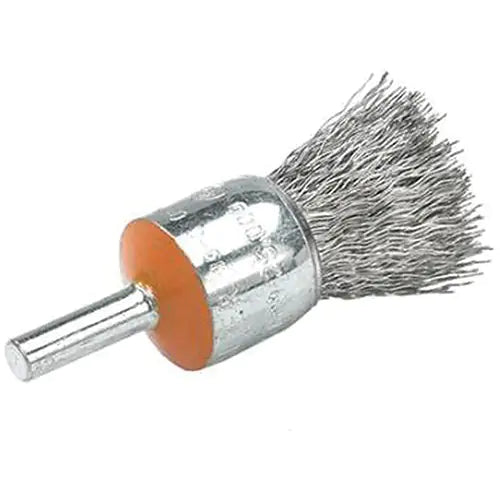 Mounted End Brush with Crimped Wires 1/4" - 13C003
