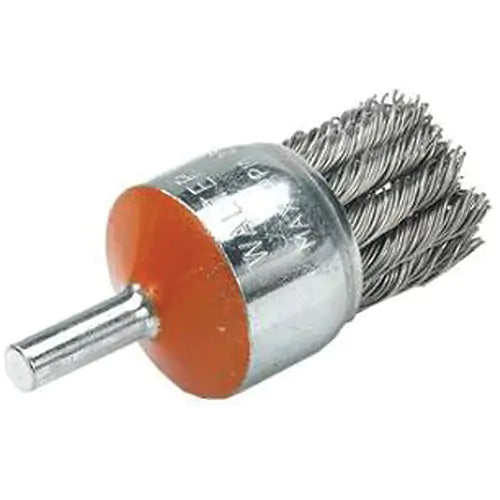Mounted Knot-Twisted Wire Brush 1/4" - 13C020