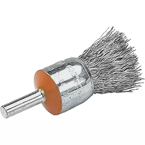 Mounted End Brush with Crimped Wires 1/4" - 13C055