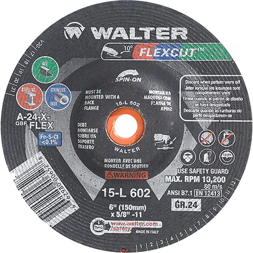 Flexcut™ Depressed Centre Grinding Wheels 5/8"-11 - 15L453