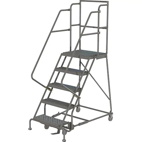 Deep Top Step Rolling Ladder - KDSR105242-D2