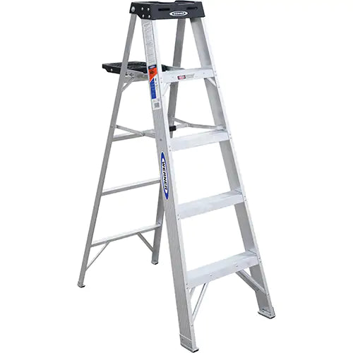 Step Ladder with Pail Shelf - 375CA