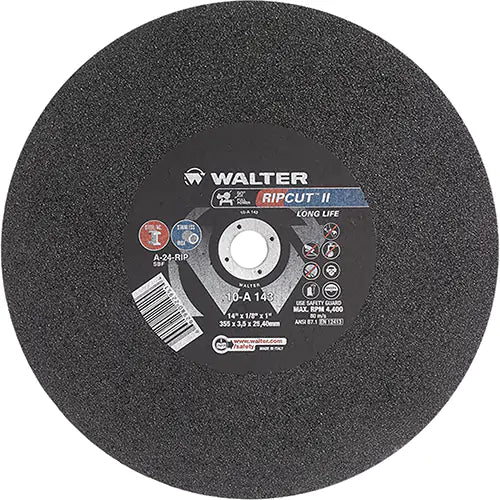 Ripcut II™ High Performance Cut-Off Wheel for Stationary Saws 1" - 10A143