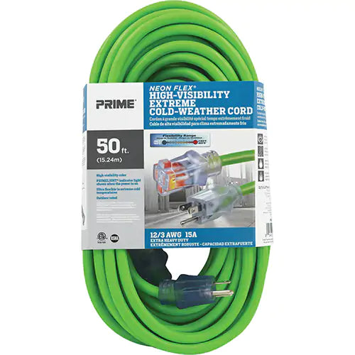 Neon Flex® High Visibility Outdoor Extension Cord - NS512830