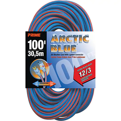 Arctic Blue™ All-Weather TPE-Rubber Locking Extension Cord - LT530835