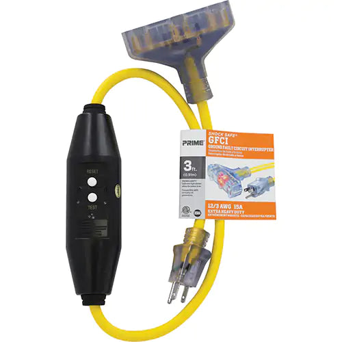 Shocksafe® GFCI Triple Tap Adapter - GF320803