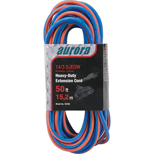 All-Weather TPE-Rubber Extension Cord with Light Indicator - XH236