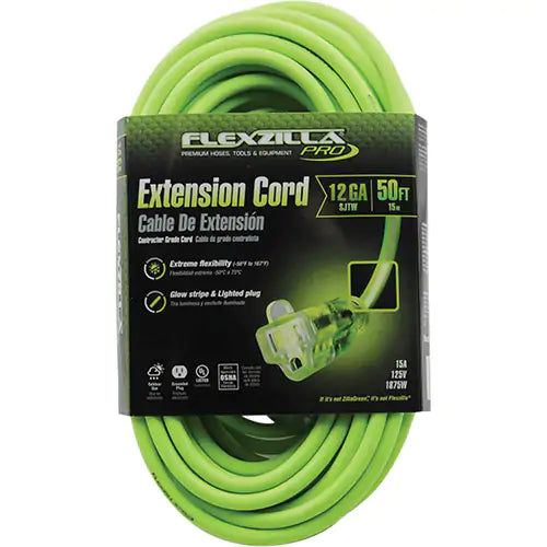 Flexzilla® Pro Industrial Extension Cord - FZ512830