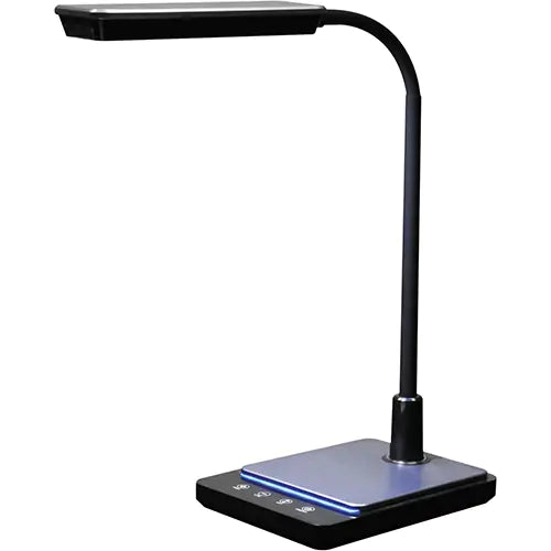 Goose Neck Desk Lamp with USB Charger - RDL-75U-B